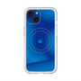 スリムプロテクションプレミアムケース with MagSafe［ CASEPLAY Winding Pattern - Blue ］