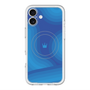 スリムプロテクションプレミアムケース with MagSafe［ CASEPLAY Winding Pattern - Blue ］