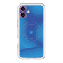 スリムプロテクションプレミアムケース with MagSafe［ CASEPLAY Winding Pattern - Blue ］