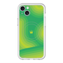 スリムプロテクションプレミアムケース with MagSafe［ CASEPLAY Winding Pattern - Green ］