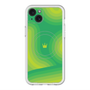 スリムプロテクションプレミアムケース with MagSafe［ CASEPLAY Winding Pattern - Green ］