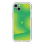 スリムプロテクションプレミアムケース with MagSafe［ CASEPLAY Winding Pattern - Green ］