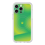 スリムプロテクションプレミアムケース with MagSafe［ CASEPLAY Winding Pattern - Green ］