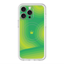 スリムプロテクションプレミアムケース with MagSafe［ CASEPLAY Winding Pattern - Green ］