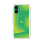 スリムプロテクションプレミアムケース with MagSafe［ CASEPLAY Winding Pattern - Green ］