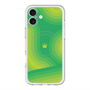 スリムプロテクションプレミアムケース with MagSafe［ CASEPLAY Winding Pattern - Green ］