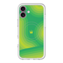 スリムプロテクションプレミアムケース with MagSafe［ CASEPLAY Winding Pattern - Green ］