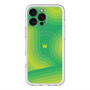 スリムプロテクションプレミアムケース with MagSafe［ CASEPLAY Winding Pattern - Green ］