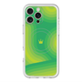 スリムプロテクションプレミアムケース with MagSafe［ CASEPLAY Winding Pattern - Green ］