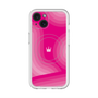 スリムプロテクションプレミアムケース with MagSafe［ CASEPLAY Winding Pattern - Pink ］