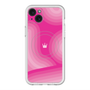スリムプロテクションプレミアムケース with MagSafe［ CASEPLAY Winding Pattern - Pink ］