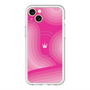 スリムプロテクションプレミアムケース with MagSafe［ CASEPLAY Winding Pattern - Pink ］