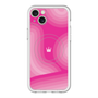 スリムプロテクションプレミアムケース with MagSafe［ CASEPLAY Winding Pattern - Pink ］