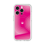 スリムプロテクションプレミアムケース with MagSafe［ CASEPLAY Winding Pattern - Pink ］