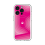 スリムプロテクションプレミアムケース with MagSafe［ CASEPLAY Winding Pattern - Pink ］