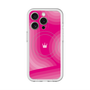 スリムプロテクションプレミアムケース with MagSafe［ CASEPLAY Winding Pattern - Pink ］