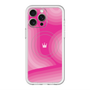 スリムプロテクションプレミアムケース with MagSafe［ CASEPLAY Winding Pattern - Pink ］