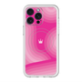 スリムプロテクションプレミアムケース with MagSafe［ CASEPLAY Winding Pattern - Pink ］