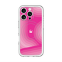 スリムプロテクションプレミアムケース with MagSafe［ CASEPLAY Winding Pattern - Pink ］