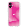 スリムプロテクションプレミアムケース with MagSafe［ CASEPLAY Winding Pattern - Pink ］