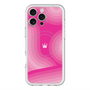 スリムプロテクションプレミアムケース with MagSafe［ CASEPLAY Winding Pattern - Pink ］