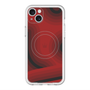 スリムプロテクションプレミアムケース with MagSafe［ CASEPLAY Winding Pattern - Red ］