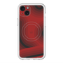 スリムプロテクションプレミアムケース with MagSafe［ CASEPLAY Winding Pattern - Red ］