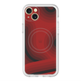 スリムプロテクションプレミアムケース with MagSafe［ CASEPLAY Winding Pattern - Red ］