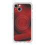 スリムプロテクションプレミアムケース with MagSafe［ CASEPLAY Winding Pattern - Red ］