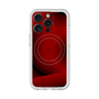 スリムプロテクションプレミアムケース with MagSafe［ CASEPLAY Winding Pattern - Red ］