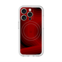 スリムプロテクションプレミアムケース with MagSafe［ CASEPLAY Winding Pattern - Red ］