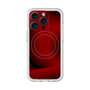 スリムプロテクションプレミアムケース with MagSafe［ CASEPLAY Winding Pattern - Red ］