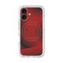 スリムプロテクションプレミアムケース with MagSafe［ CASEPLAY Winding Pattern - Red ］