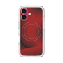 スリムプロテクションプレミアムケース with MagSafe［ CASEPLAY Winding Pattern - Red ］