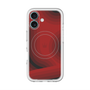 スリムプロテクションプレミアムケース with MagSafe［ CASEPLAY Winding Pattern - Red ］
