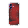 スリムプロテクションプレミアムケース with MagSafe［ CASEPLAY Winding Pattern - Red ］