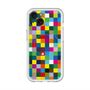 スリムプロテクションプレミアムケース with MagSafe［ CASEPLAY Rainbow Check ］