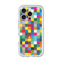 スリムプロテクションプレミアムケース with MagSafe［ CASEPLAY Rainbow Check ］