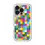 スリムプロテクションプレミアムケース with MagSafe［ CASEPLAY Rainbow Check ］