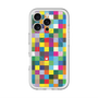 スリムプロテクションプレミアムケース with MagSafe［ CASEPLAY Rainbow Check ］