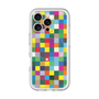 スリムプロテクションプレミアムケース with MagSafe［ CASEPLAY Rainbow Check ］