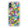 スリムプロテクションプレミアムケース with MagSafe［ CASEPLAY Rainbow Check ］
