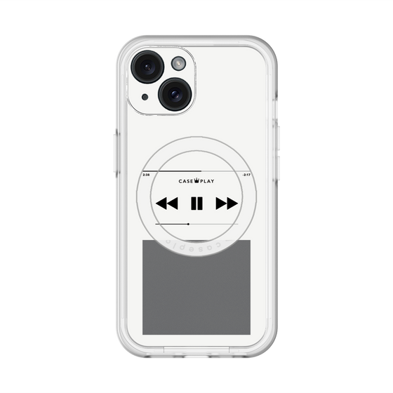 スリムプロテクションプレミアムケース with MagSafe［ Music Player ］