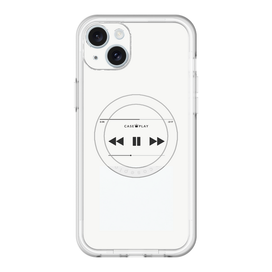 スリムプロテクションプレミアムケース with MagSafe［ Music Player ］