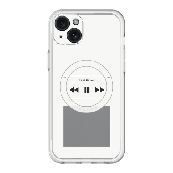 スリムプロテクションプレミアムケース with MagSafe［ Music Player ］