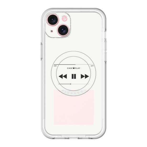 スリムプロテクションプレミアムケース with MagSafe［ Music Player ］
