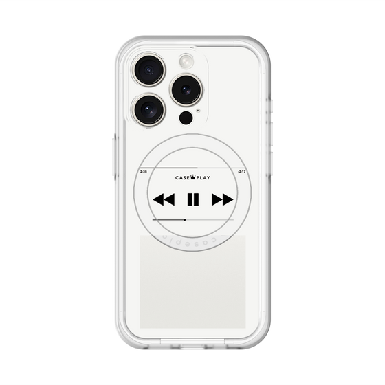 スリムプロテクションプレミアムケース with MagSafe［ Music Player ］