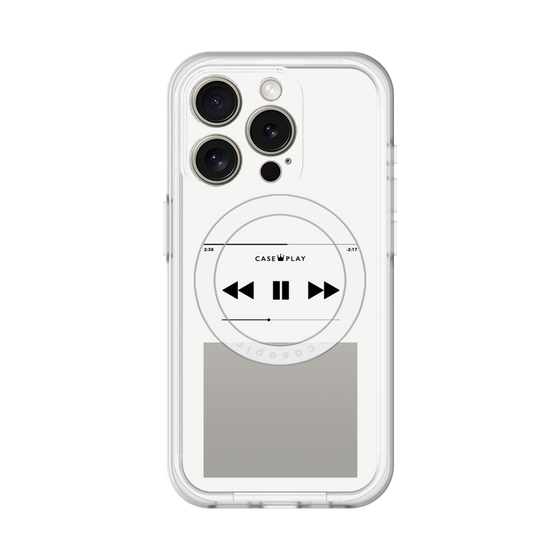 スリムプロテクションプレミアムケース with MagSafe［ Music Player ］