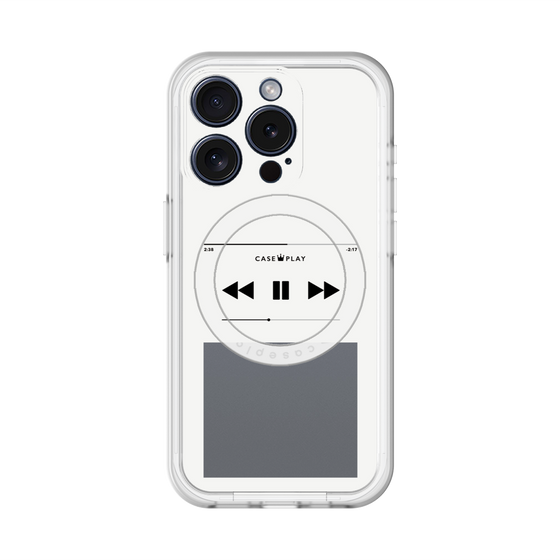 スリムプロテクションプレミアムケース with MagSafe［ Music Player ］