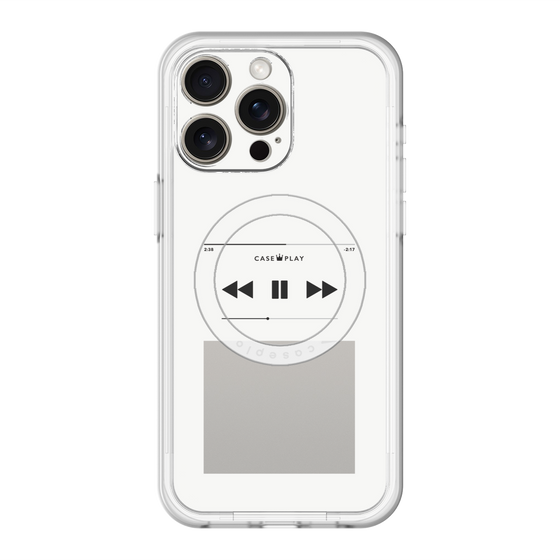 スリムプロテクションプレミアムケース with MagSafe［ Music Player ］